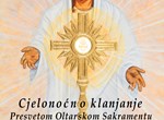Cjelonoćno klanjanje uoči početka molitvenog bdjenja pred bolnicama